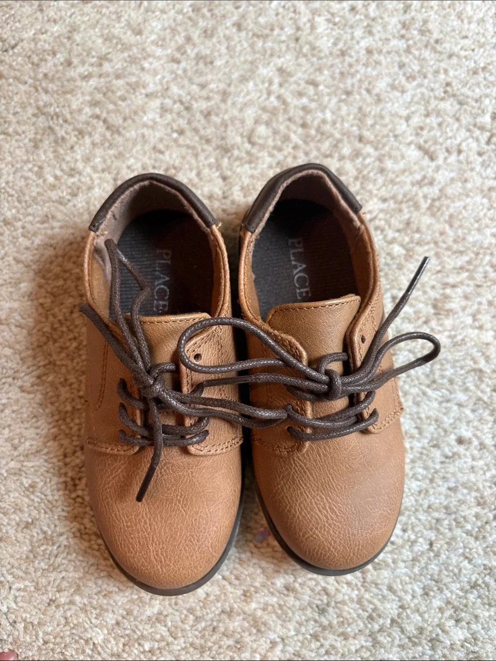 Children’s Place Brown Casual Lace-Up Shoes